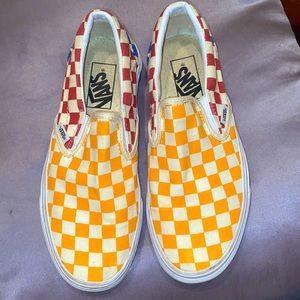 Original Vans Classic Slip-On (multi-colored checkerboard)